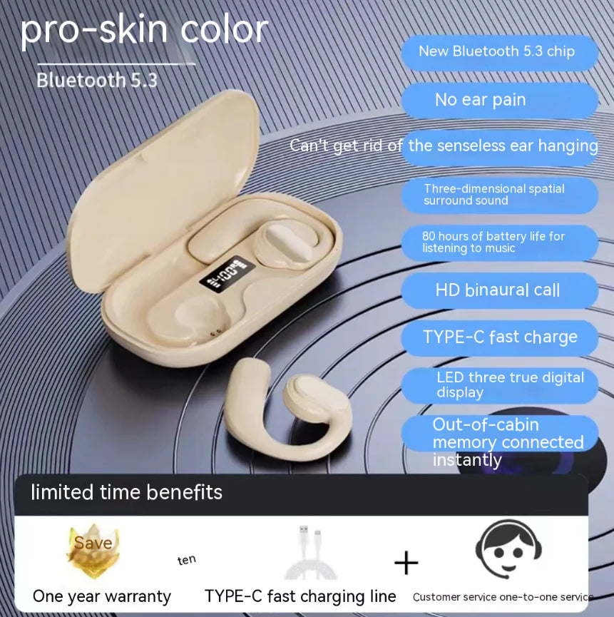 Auriculares Bluetooth con Gancho