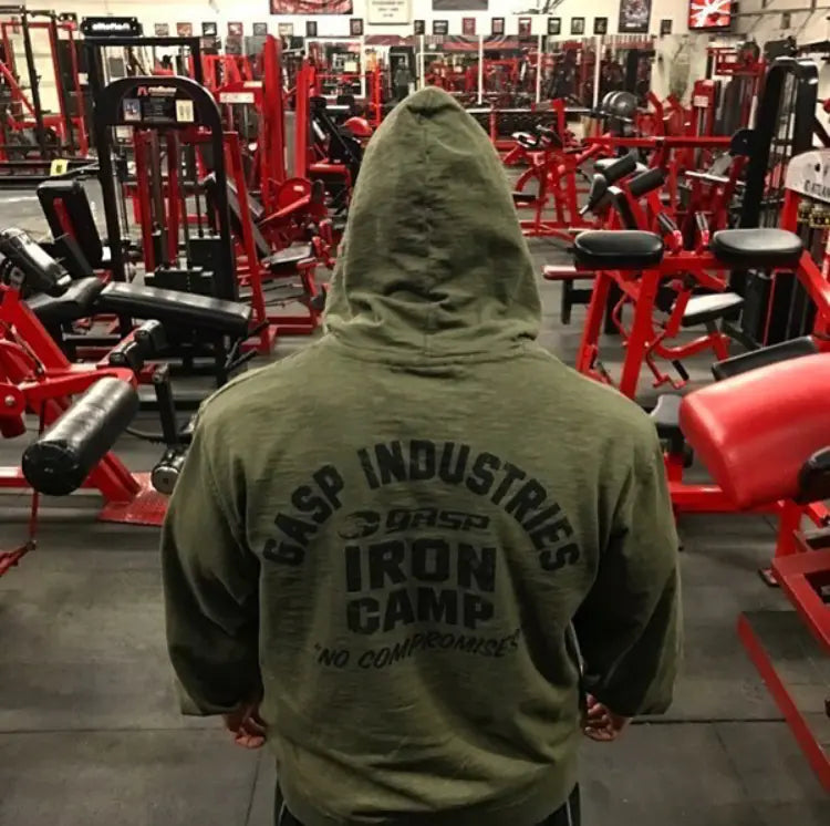 Men's Athletic Hoodie for Fall Training and Running