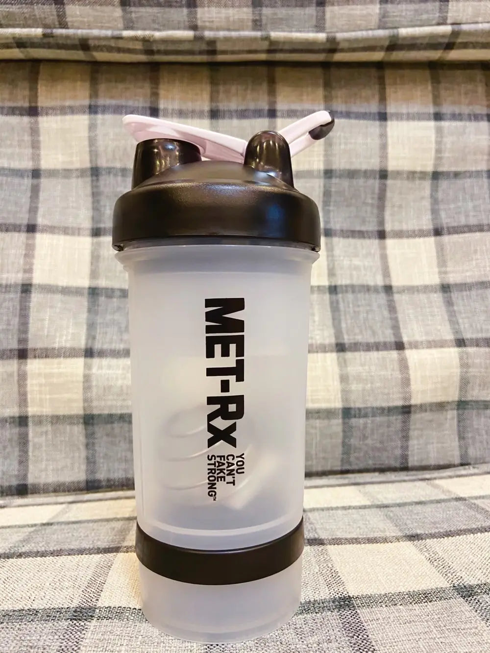 Protein Powder Fitness Shaker Bottle with Measurement Scale