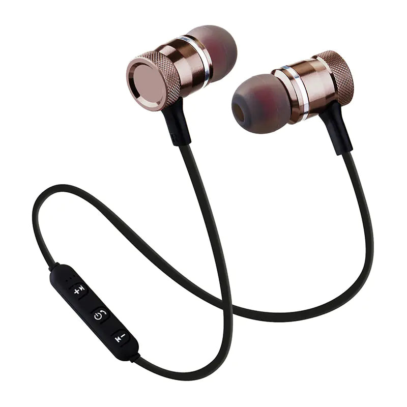 Wireless Bluetooth Earphones with Magnetic Control