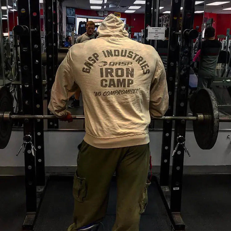 Men's Athletic Hoodie for Fall Training and Running