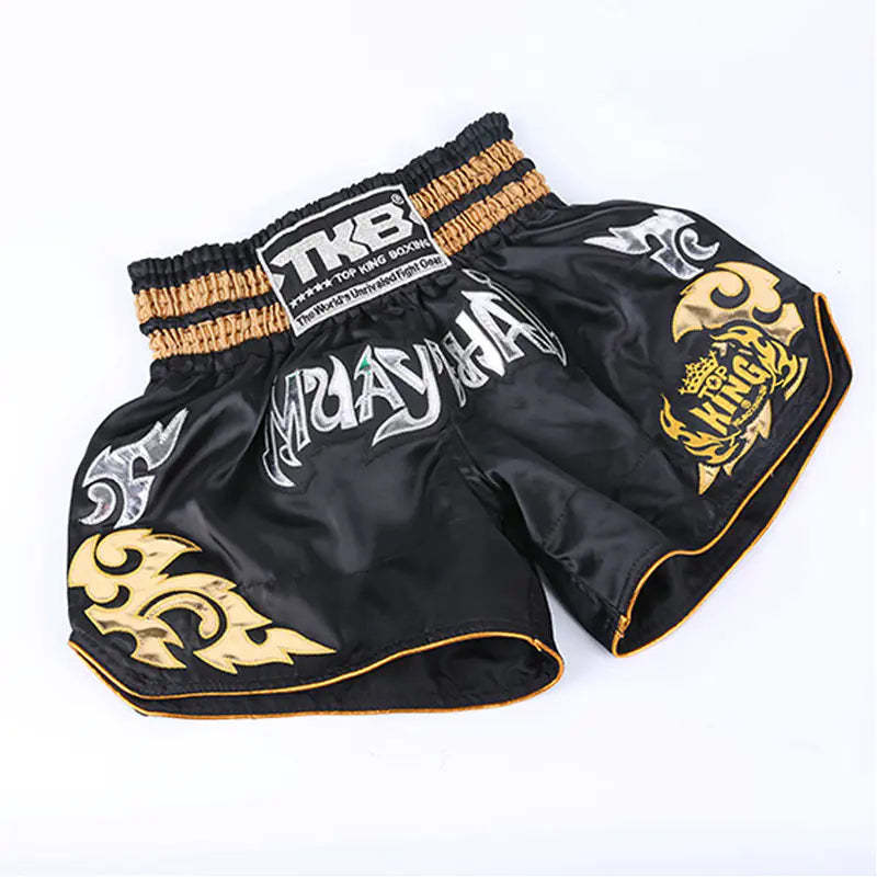 TopKing Men's Muay Thai Shorts for Training and Fighting