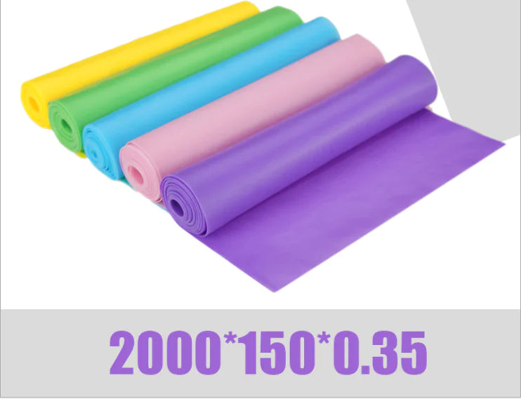 Bandas de Resistencia para Yoga para Entrenamiento de Fuerza y Estiramiento