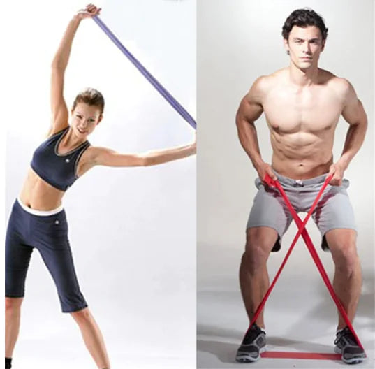 Bandas de Resistencia para Yoga para Entrenamiento de Fuerza y Estiramiento