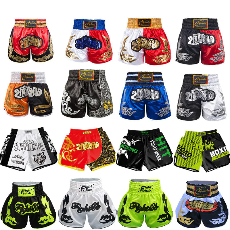 Boxing and Muay Thai Training Shorts for Fighters