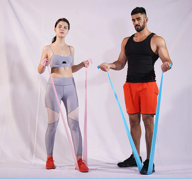 Bandas de Resistencia para Yoga para Entrenamiento de Fuerza y Estiramiento