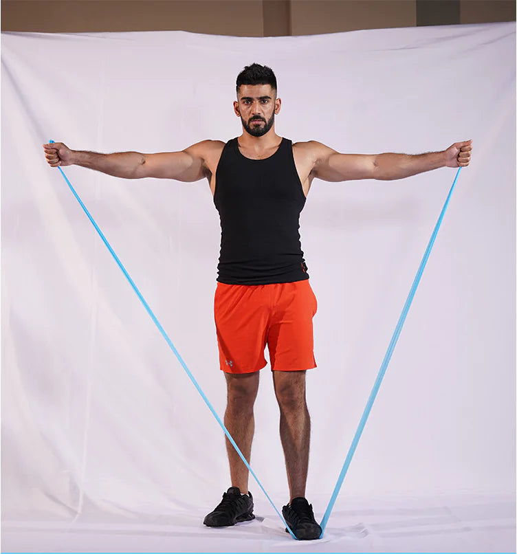 Bandas de Resistencia para Yoga para Entrenamiento de Fuerza y Estiramiento