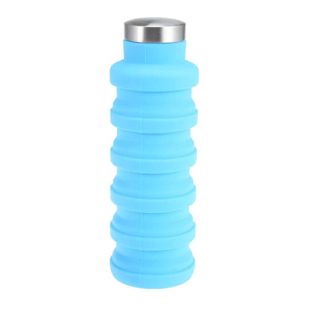Collapsible Silicone Water Bottle for Outdoor Sports