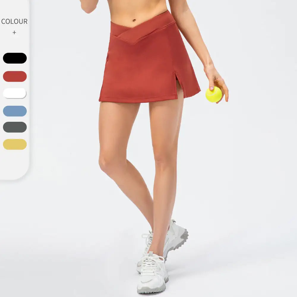 Running Tennis Two-Piece Sports Skirt