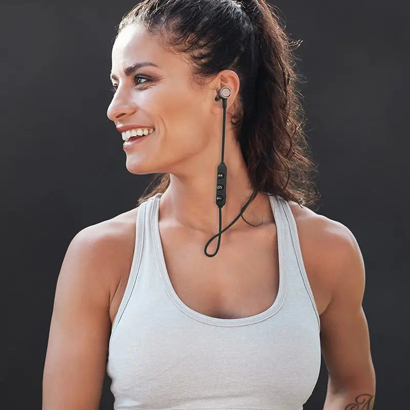 Wireless Bluetooth Earphones with Magnetic Control