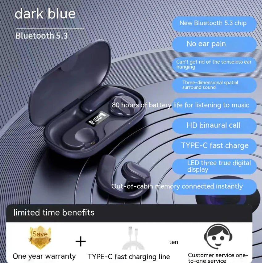 Auriculares Bluetooth con Gancho